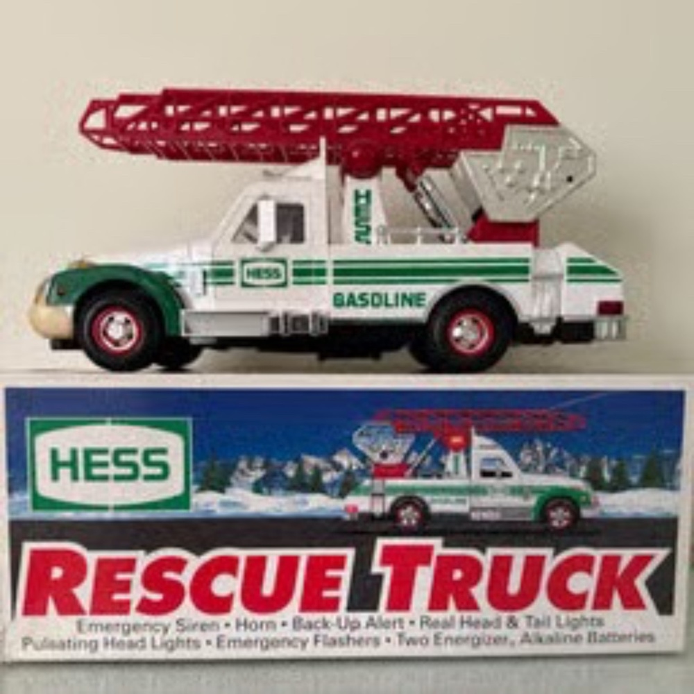 Vintage Hess 1994 Rescue Truck In Original Box